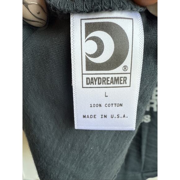 Daydreamer Hole Live Through This 2 sided Vintage Black T-Shirt NWT Large - Picture 6 of 6